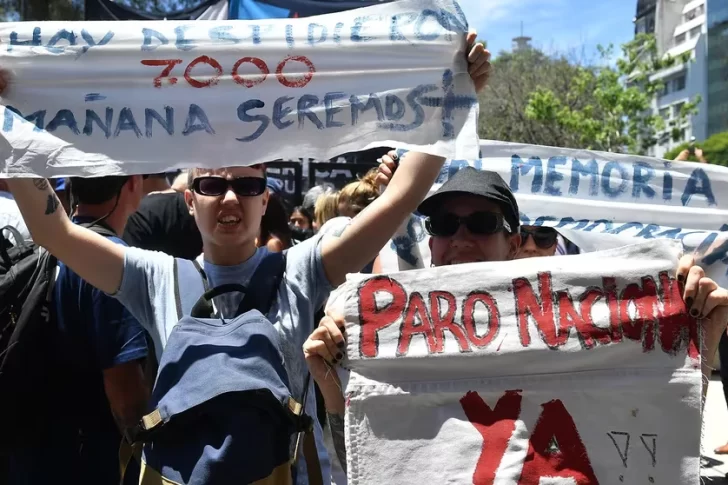 Tras el anuncio de paro general de la CGT, hay malestar en Casa Rosada