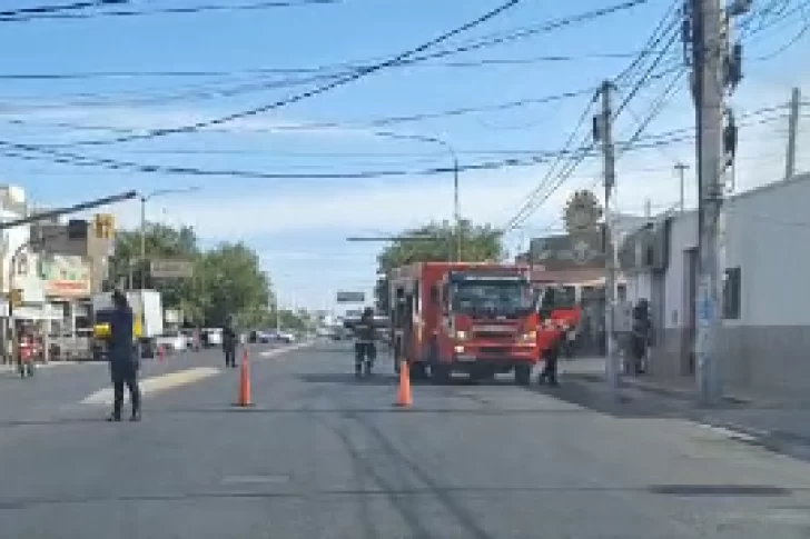 Susto en una carnicería de Rawson por un incendio