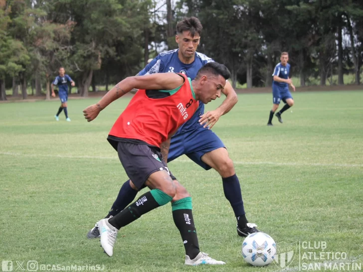 Dos jugados y dos ganados para San Martín en el amistoso frente a Independiente Rivadavia