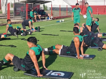 San Martín: el árbitro para el debut, un jugador que se recupera y un misterioso posteo