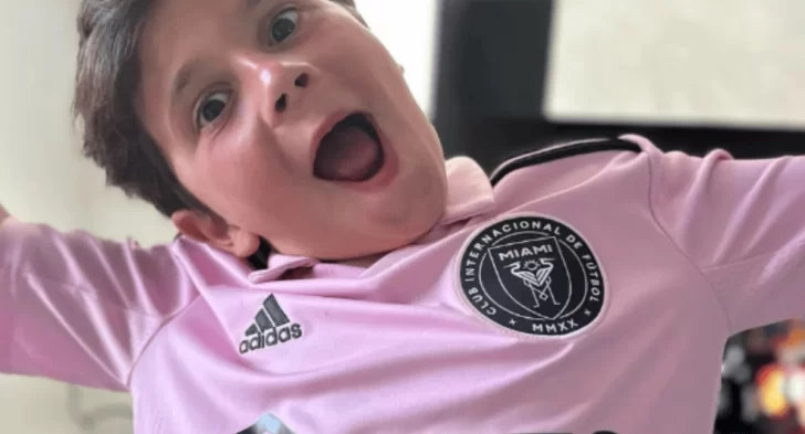 Video: el liderazgo de Mateo Messi con sus compañeros que se volvió viral