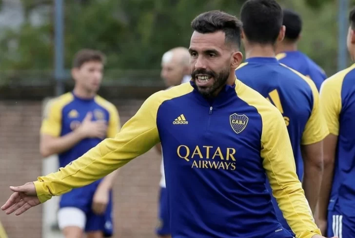 Tevez hizo fútbol y volvería a ser titular ante Vélez