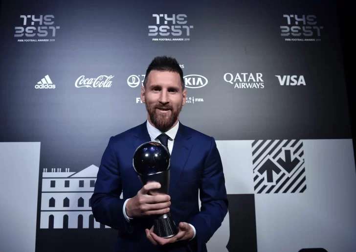 Lionel Messi rompió un nuevo récord: todos los The Best de su carrera