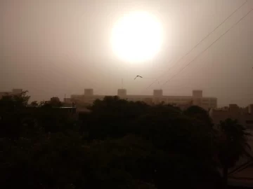 Sábado marcado por el viento Sur y las nubes en San Juan