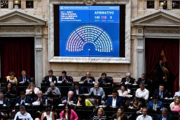 Diputados aprobó los artículos sobre emergencia pública y delegación de facultades