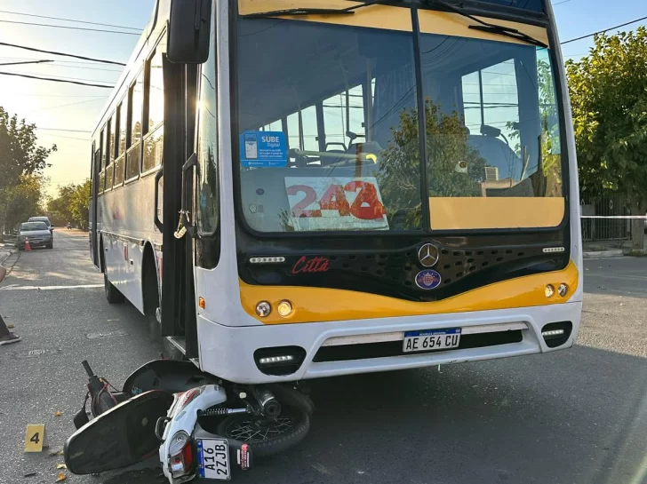 Dolor y bronca por la muerte de una joven embarazada en un accidente con un micro