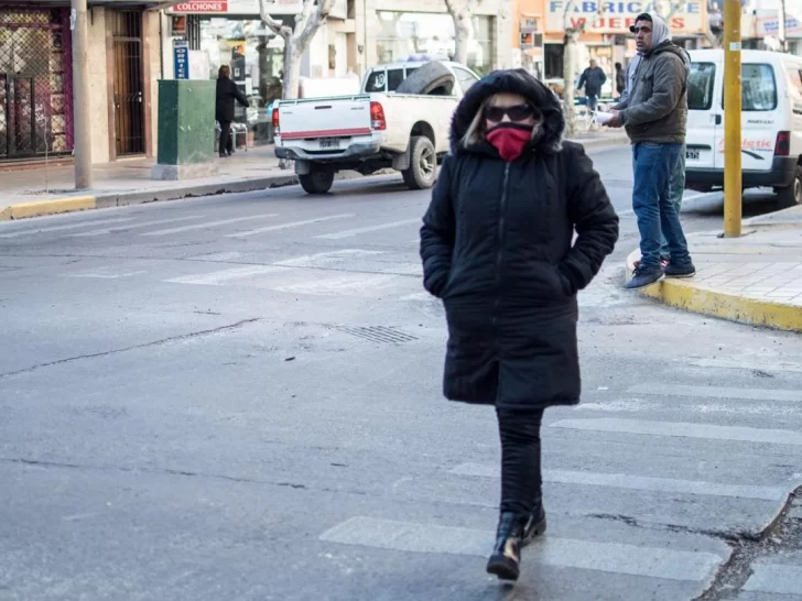 El invierno arranca con una sensación térmica de -8,4 grados en San Juan