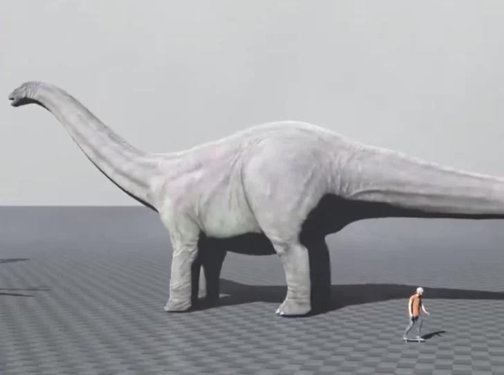 El Argentinosaurus: un video asegura que el dinosaurio más grande era argentino