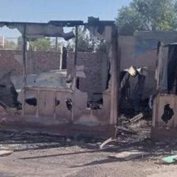 Un incendio dejó sin nada a una mamá y sus 5 hijos