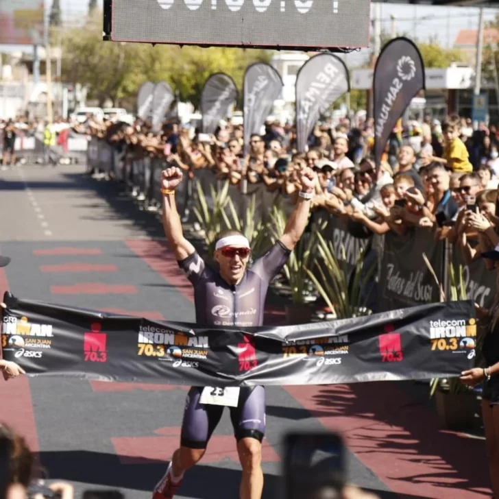 Confirmaron los circuitos de la 3ra edición del Ironman 70.3 en San Juan
