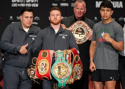 Canelo y Munguía tienen hoy su cita con la balanza