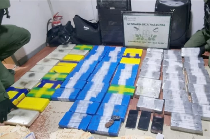 Condenaron a los 3 salteños que llevaban 76 kg de cocaína desde Mendoza a Córdoba