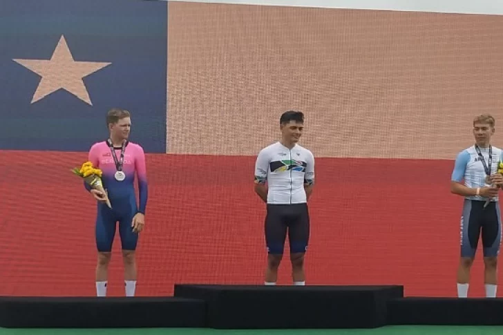 Kalejman ganó bronce en prueba contrarreloj