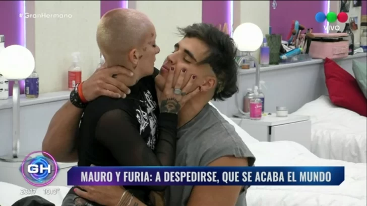 Gran Hermano: Mauro fue eliminado y tuvo una emotiva despedida con Furia