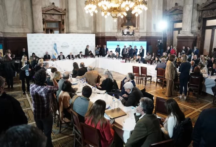 Tras una jornada maratónica, el Gobierno anunció que consiguió dictamen para la Ley Bases