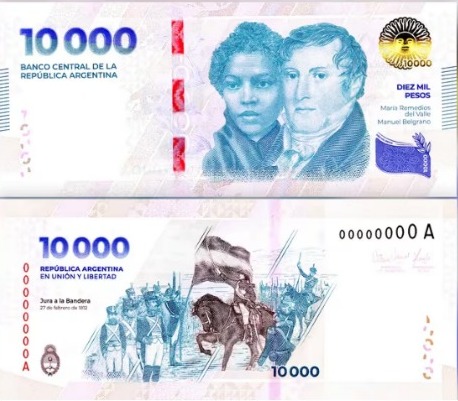 Nuevos billetes de $10.000, ¿llegaron a San Juan?