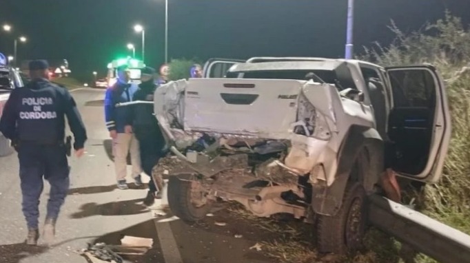 Impactante accidente de un intedente libertario