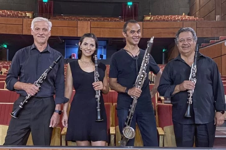 Latinoamérica en cuatro clarinetes