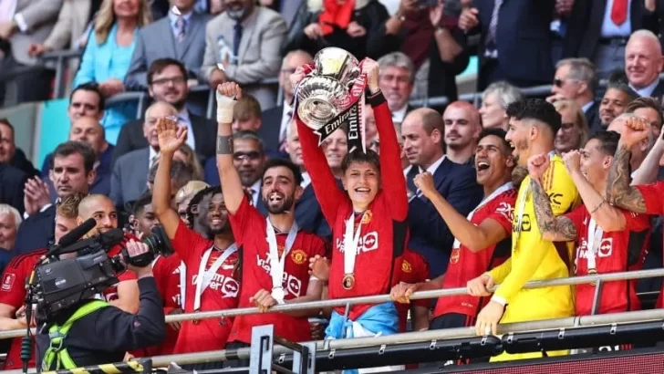 Manchester United derrotó al City y se consagró campeón de la FA Cup