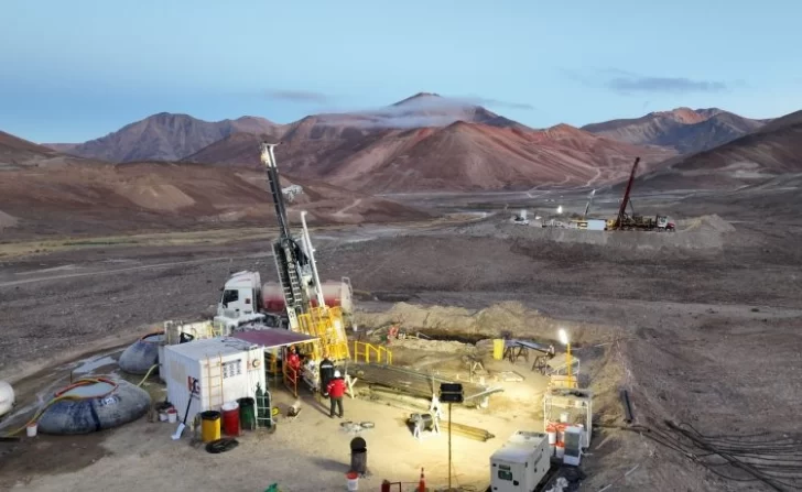 Los Azules: descubrieron otra zona con cobre en Calingasta