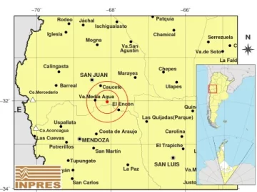 Sismo en la madrugada, con epicentro en el sur de San Juan