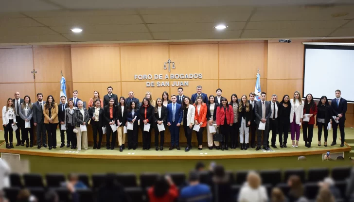 Foro de Abogados de San Juan: las fotos de una nueva jura de matriculados