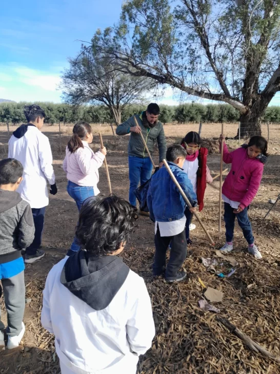 Una jornada especial vivieron niños de Valle Fértil por el Día Mundial del Medio Ambiente