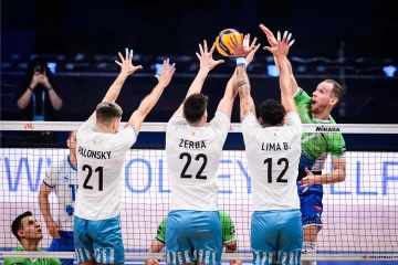 Con 26 puntos de Bruno Lima, Argentina batalló hasta el final y cayó en tie break ante Eslovenia