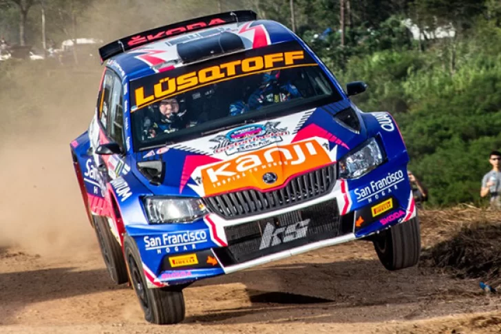 Gastón Pastén lidera el Rally de Misiones