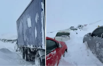 Atrapados por nieve en Comodoro