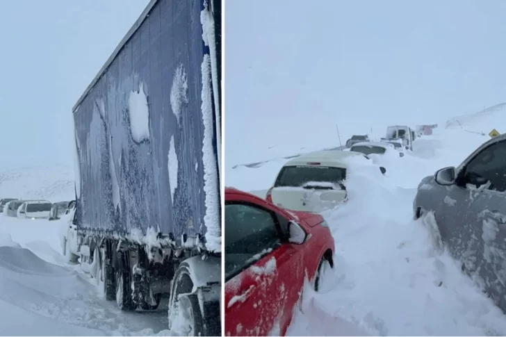 Atrapados por nieve en Comodoro