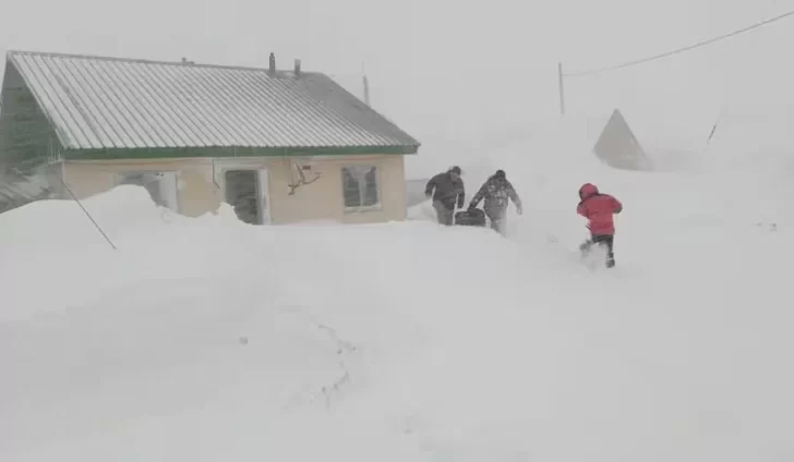 Un muerto por el temporal de nieve