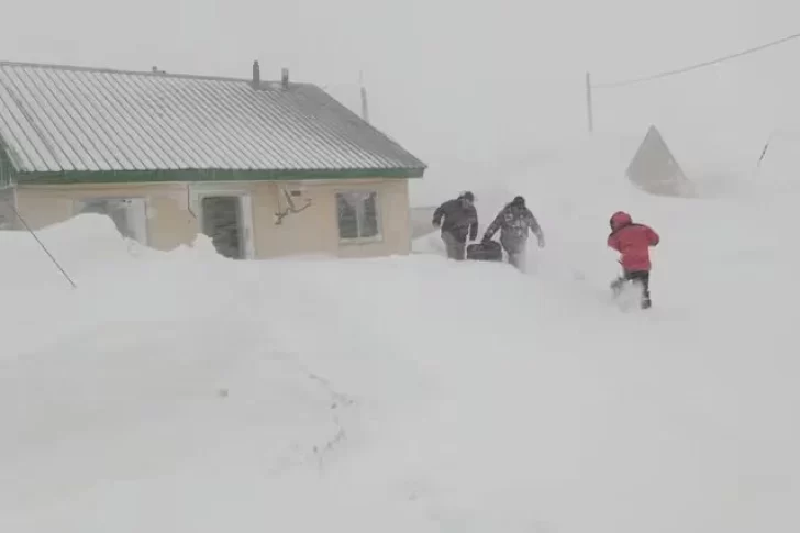 Un muerto por el temporal de nieve