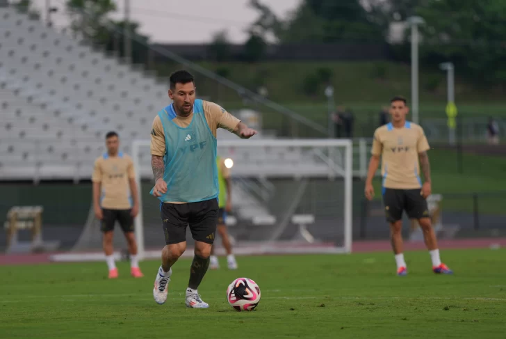 Todavía hay una duda en la formación inicial de Argentina ante Guatemala