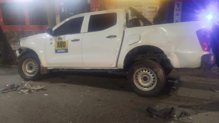 Una camioneta de un equipo de apoyo del Desafío Ruta 40 tuvo un accidente en Concepción