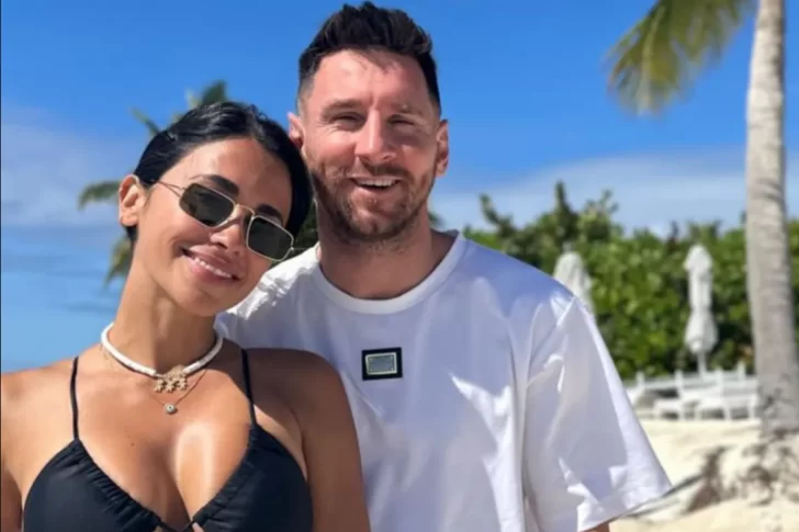 Los cariñosos saludos de Antonela Roccuzzo a Lionel Messi por su cumpleaños