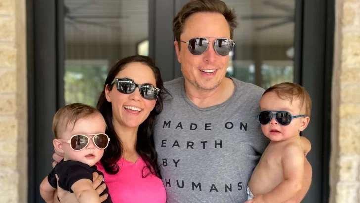 Elon Musk fue nuevamente padre