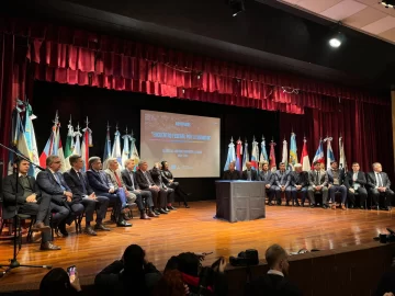 Marcelo Orrego participó en el acto conmemorativo por los 30 años del atentado a la AMIA