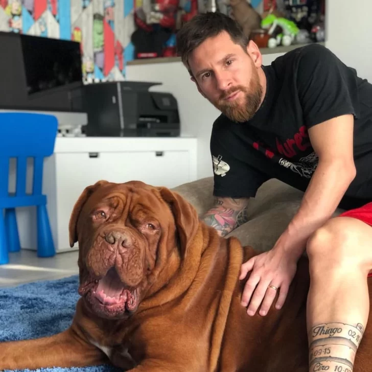 El inesperado final de Hulk, el perro de Lionel Messi