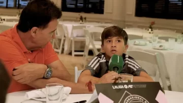 La tierna entrevista a Thiago Messi: sueña con jugar en Argentina