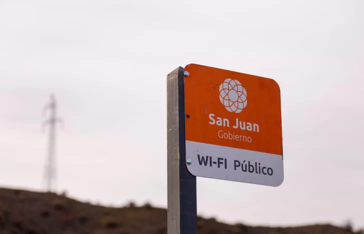 Nueva área de conectividad gratuita: la ruta entre San Juan y Jáchal tiene otro punto con Wi-Fi