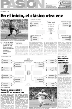 Tapa Pasión 03 de Julio de 2024