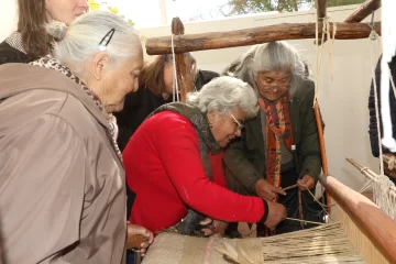 Casa de Sarmiento: postales de la muestra “El telar de Doña Paula sigue tejiendo”