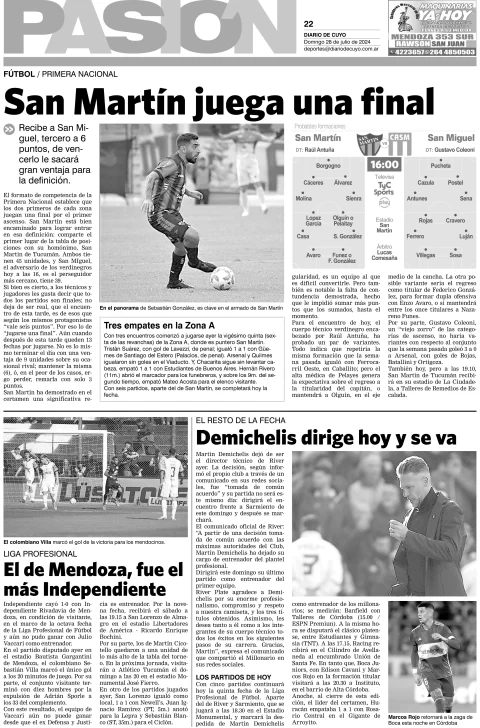 Tapa Pasión 28 de Julio de 2024