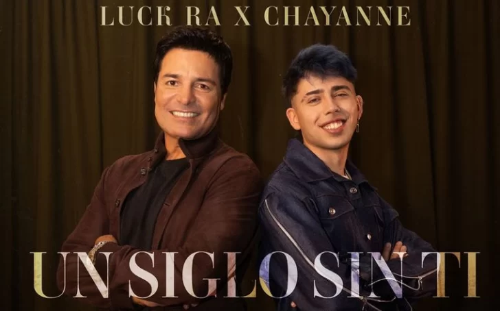 Luck Ra y Chayanne reversionaron “Un siglo sin ti” a puro cuarteto