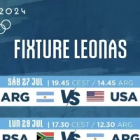 Juegos Olímpicos París 2024: Fixture, días y horarios argentinos de Las Leonas