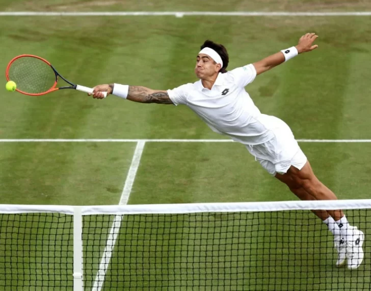 Comesaña luchó pero quedó eliminado de Wimbledon