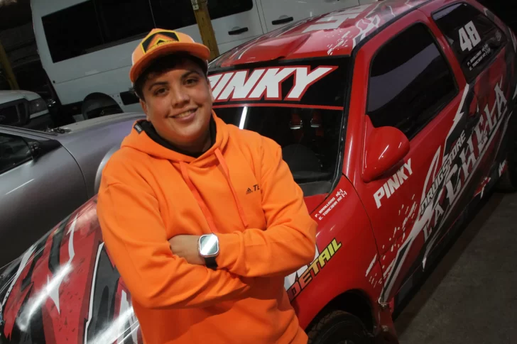 De espectadora a ser la única piloto de rally