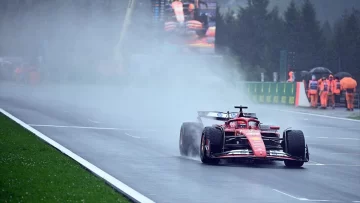 Con Verstappen sancionado, Leclerc largará primero en el GP de Bélgica