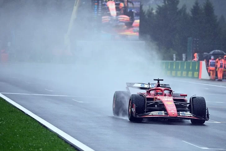 Con Verstappen sancionado, Leclerc largará primero en el GP de Bélgica